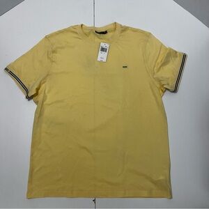 Michael Kors Soft Yellow Short Sleeve Tee